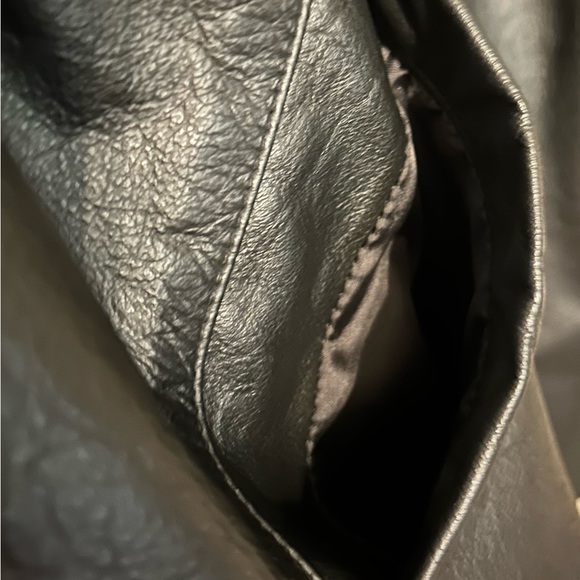 (NWOT) Ladies Size 1-X Genuine Leather Jacket - Picture 6 of 10